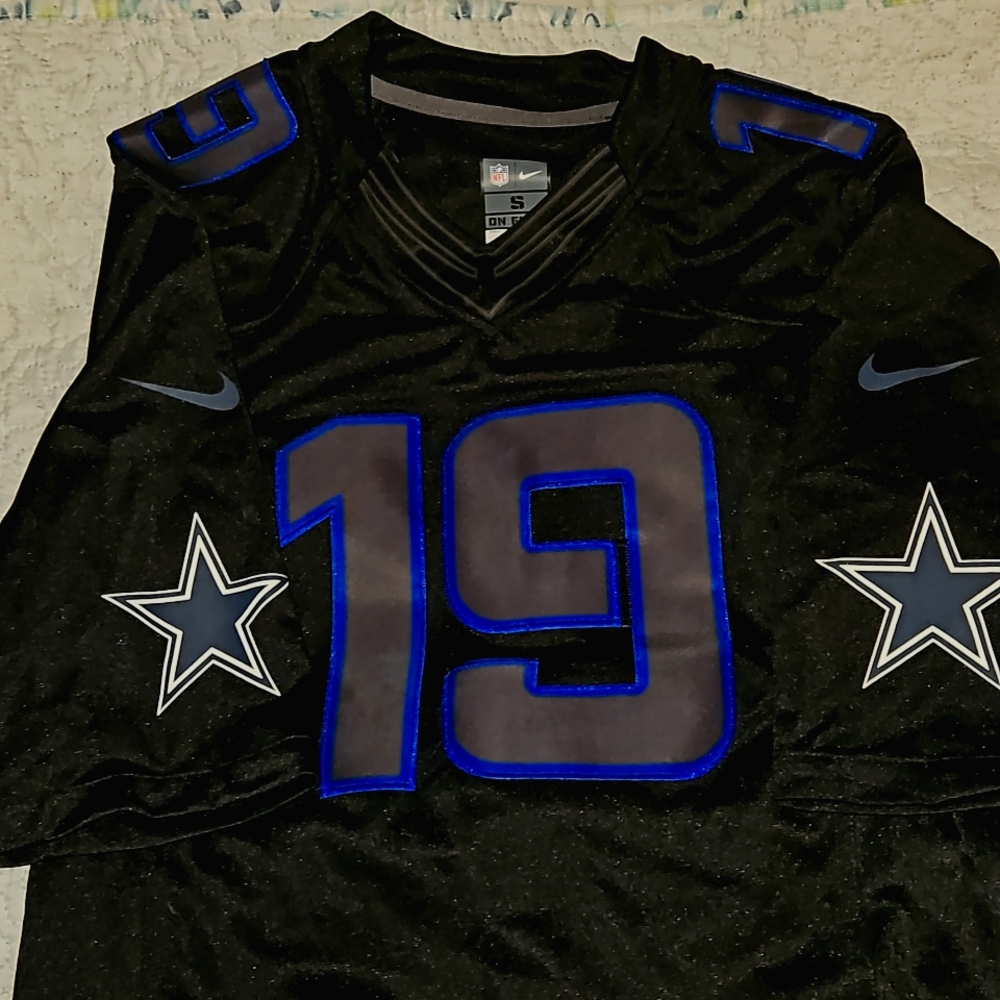 Dallas Cowboys Miles Austin #19 Nike on Field Collection Men's Small Black/Blue